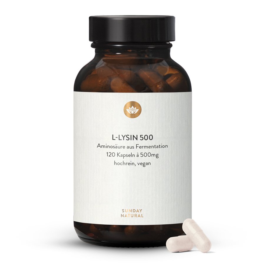 Arginin Base Lysin Kapseln Set vegan | Aminosäure-Spezialist | Sunday