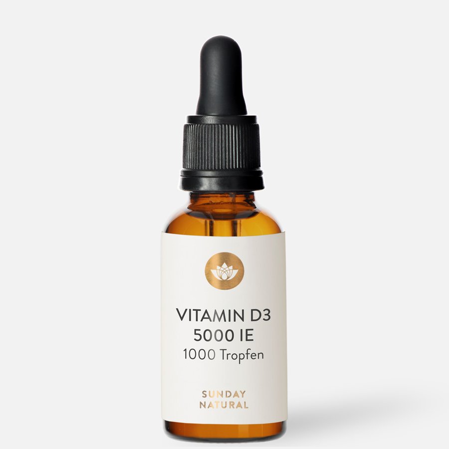 Vitamin D3 hochdosiert 5000 IE / 1000 Tropfen / USA
