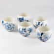 Teetassen Japan Ton 5er Set Sometsukesōka