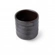 Japanese Clay Teacup Bizen Hiragata