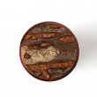 Tea Caddy Japan Natural Cherry Bark with Wooden Box