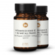 Vitamin D3 + K2 MK7 5,000 IU + 200µg All-Trans 120 Capsules