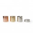 Tea Caddy Set Kaikado Copper Tinplate Brass 40g