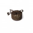 Tea Caddy Kaikado Brass 20g Silk Net Pouch