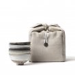 Petr Novak Yoshi En Tea Bowl Set White & Black Light Bag