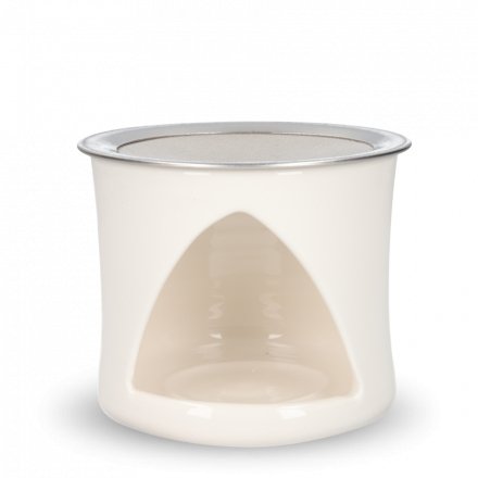 Incense Burner Dome (White Glazed)