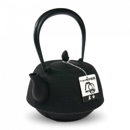 Iwachu Tetsu Kyusu Black Nanbu Arare