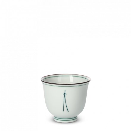 Teetasse Japan Porzellan Matsuba Groß