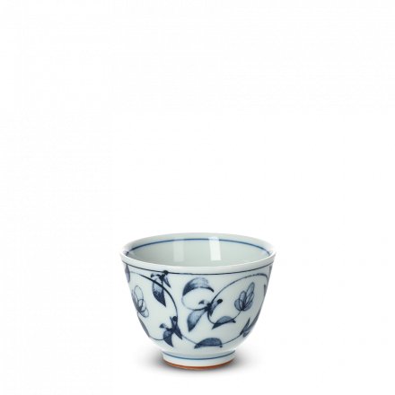 Japanese Porcelain Teacup Tsuruha