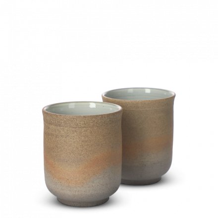 Teacup Pair Set Jinshu Yohen Yunomi
