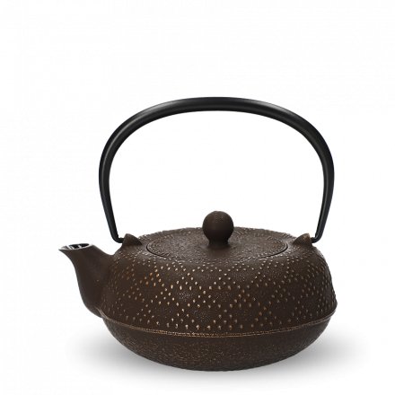 Iwachu Tetsu Kyusu Koshi Arare Gold Coffee
