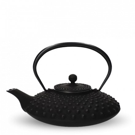 Iwachu Tetsu Kyusu Black Kambin M
