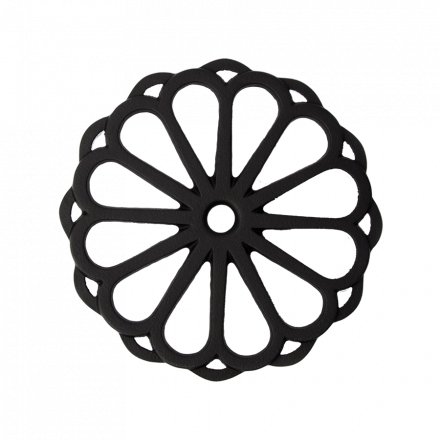 Iwachu Cast Iron Trivet Chrysanthemum
