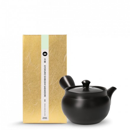 Organic Gyokuro Shibushi Okumidori + Tokoname Kasen Kyusu