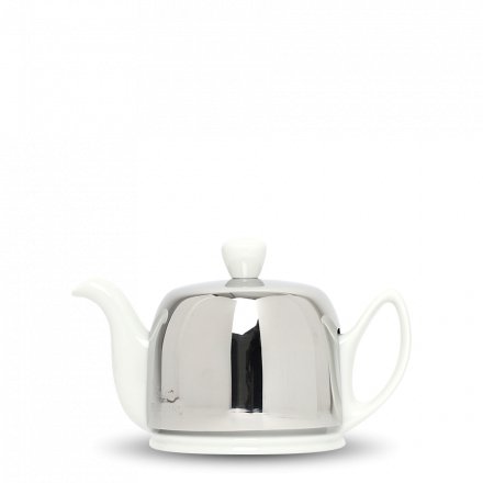 Degrenne Porcelain Teapot Salam White 2 Cups