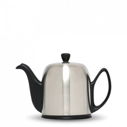 Degrenne Porcelain Teapot Salam Black 6 Cups