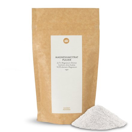 Citrate de magnésium en poudre