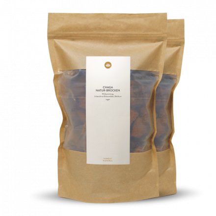 Chaga Pilz Brocken Set Wildsammlung