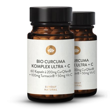 Complexe de curcuma bio Ultra + vitamine C