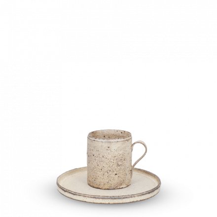 Takashi Endoh Demitasse & Untertasse White