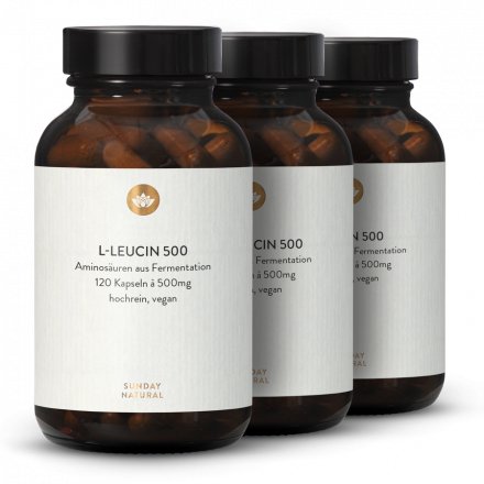 Leucin + Isoleucin + Valin Set Aus Fermentation, Vegan