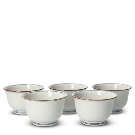 Teetasse Japan Porzellan 5er Set Somekamon