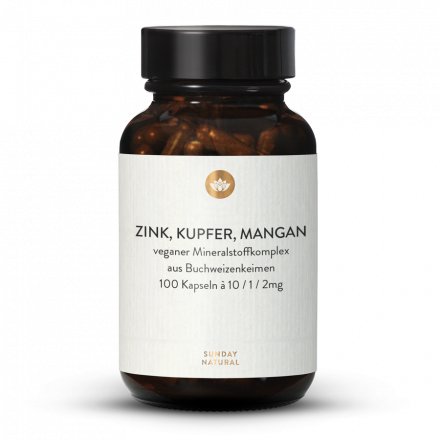 Zink, Kupfer, Mangan Kapseln