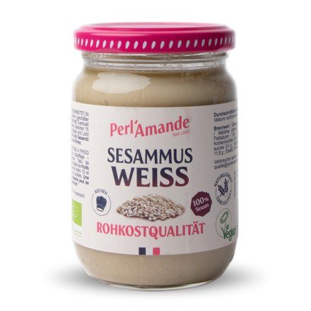 Tahin Sesammus Perl'Amande Bio Weiss Rohkost