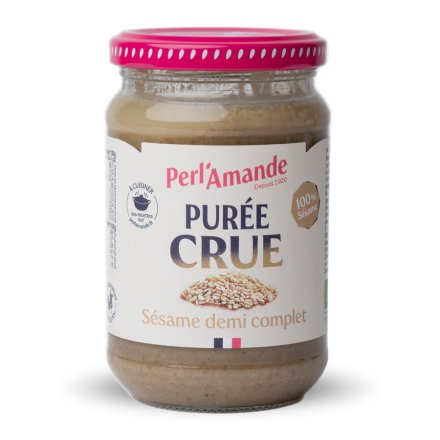 Organic Tahini Sesame Butter Perl'Amande Mixed, Raw