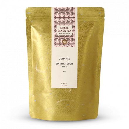 Guranse Spring Flush Organic Tips Black Tea Nepal