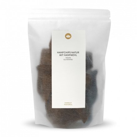 Natural Hemp Chips With Hemp Flour