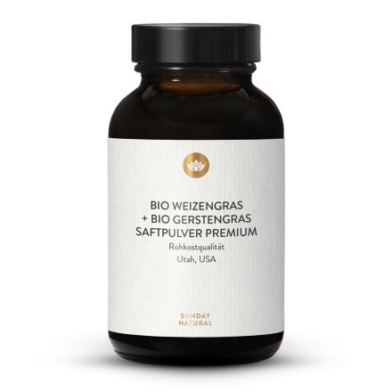 Bio Weizengras + Gerstengras Mix Saftpulver