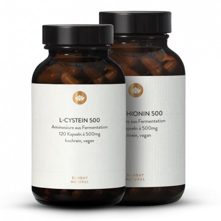 Cystein + Methionin Set Aus Fermentation, Vegan