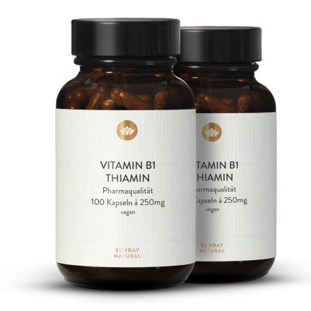 Vitamin B1 Thiamin Kapseln Hochdosiert