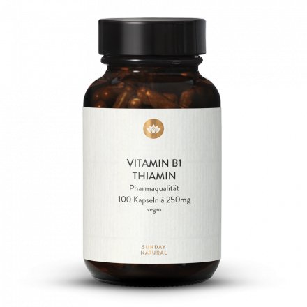 High-Dose Vitamin B1 Thiamine Capsules