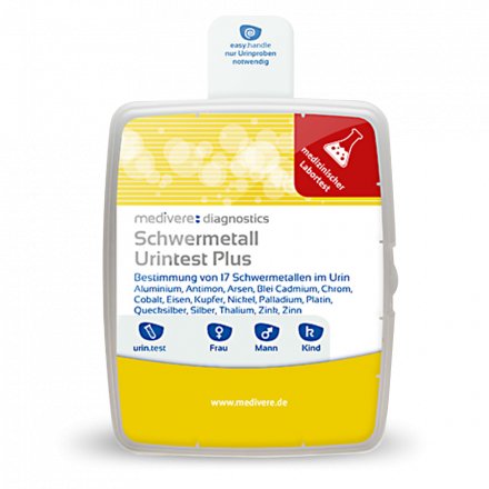 Schwermetall Urintest Plus