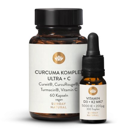 Curcuma Komplex Ultra + Vitamin D3 + K2 Set