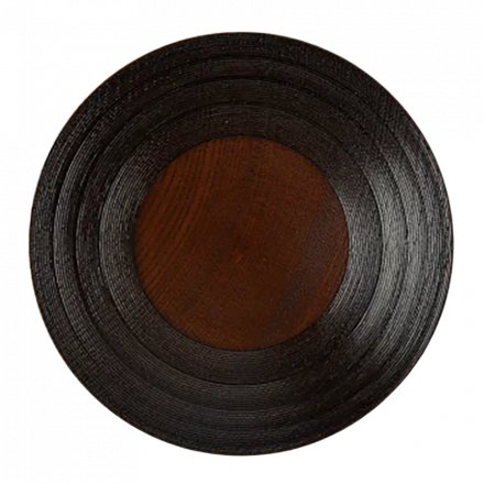 Memeisara Urushi Plate Gato Mikio Keyaki
