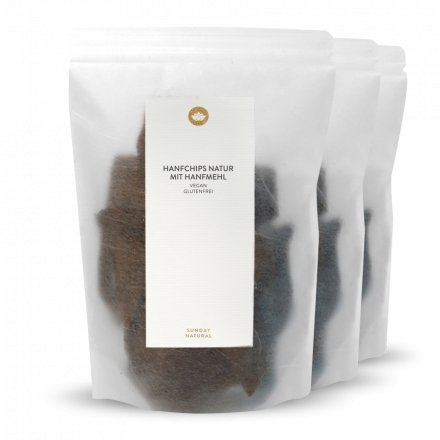 Natural Hemp Chips With Hemp Flour