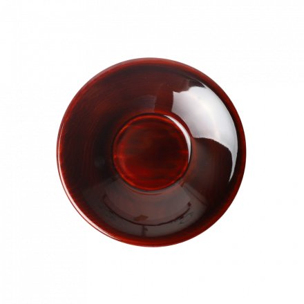 Chataku Urushi Saucer Matsu Damari