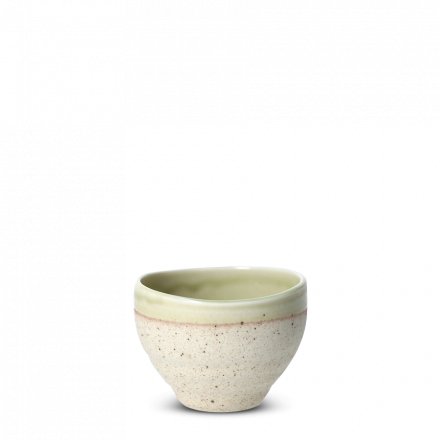 Japanese Clay Teacup Rokurome