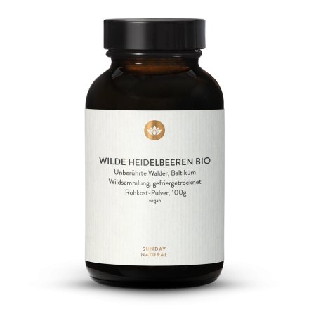 Bio Wilde Heidelbeeren Pulver