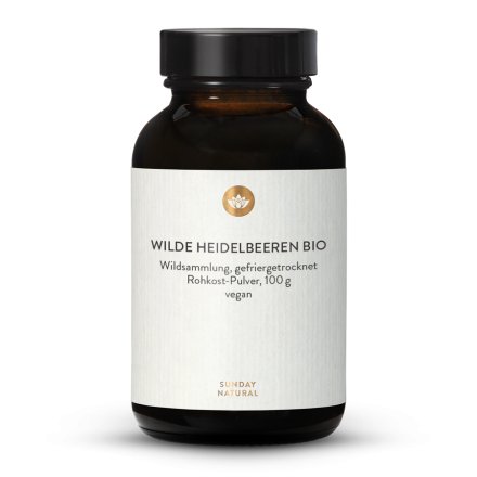 Bio Wilde Heidelbeeren Pulver