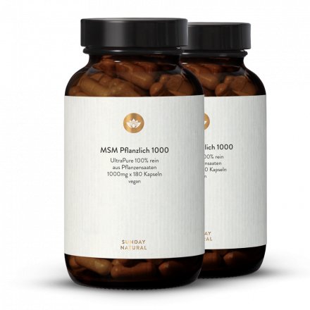 MSM Pflanzlich 1000 Ultrapure Kapseln