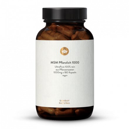 MSM Pflanzlich 1000 Ultrapure Kapseln