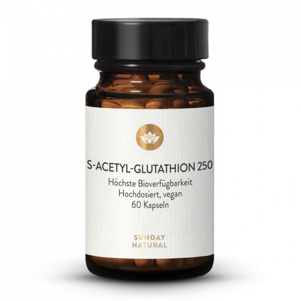 Glutathion Kapseln S-Acetylglutathion 250mg