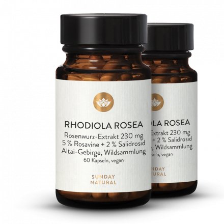 Rhodiola Rosea (Orpin Rose), Dosage Élevé 230 mg
