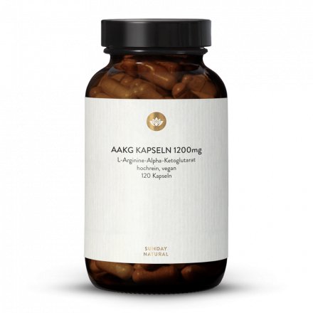 Vegan AAKG Capsules 1200mg Produced by Fermentation