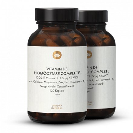 Vitamin D Homeostasis Complete 120 Capsules Vegan
