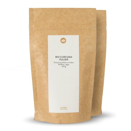 Bio Curcuma Pulver 200g